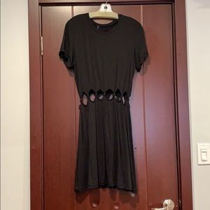 American Eagle Cut-Out Skater Dress